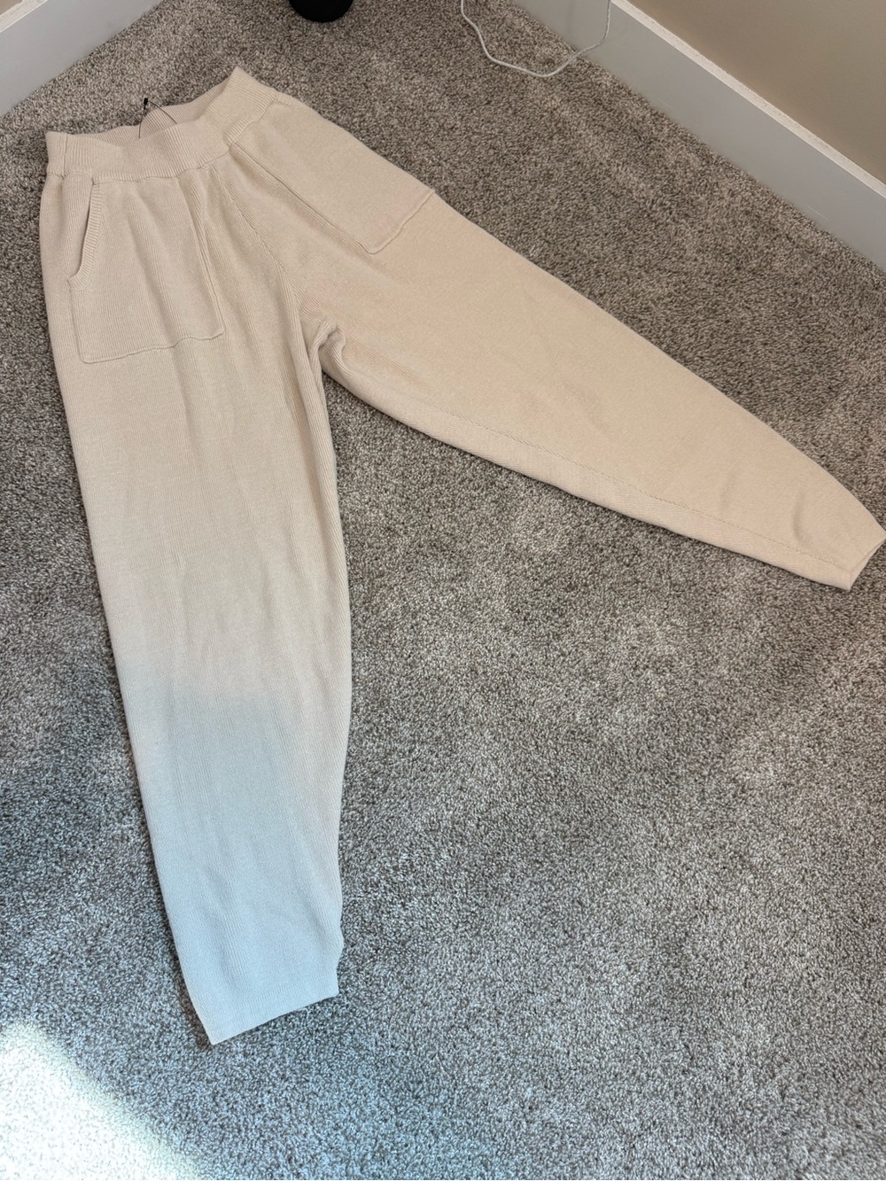 Sincerely Jules Cream Straight Leg Pants